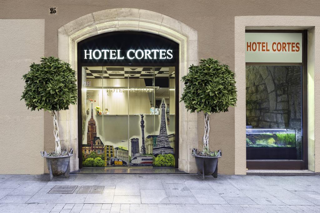 Hotel Cortes Rambla Barcelona Bagian luar foto